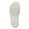 Vionic Val Women's Slide Sandal - Pale Lime Suede - Bottom