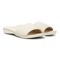 Vionic Val Women's Slide Sandal - Cream Tumbled Leathe - Pair
