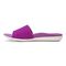 Vionic Val Women's Slide Sandal - Purple Cactus - 2 left view