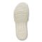 Vionic Val Women's Slide Sandal - Cream Tumbled Leathe - Bottom