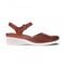 Revere Calabria Closed Toe Sandal - Women's - Cognac - Side