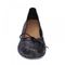 Revere Marrakesh Women's Wedge Ballet Flat - Black Python
