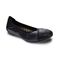 Revere Nairobi Ballet Supportive Comfort Women's Flat - Black Lizard/onyx - Product View - 1