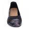Revere Seoul Slip On Wedge - Women's - Black Metallic Python - Front