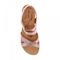 Revere Casablanca Backstrap Wedge - Women's - Rose - Overhead