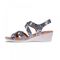 Revere Casablanca Backstrap Wedge - Women's - Silver Safari - Side 2