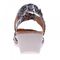 Revere Casablanca Backstrap Wedge - Women's - Silver Safari - Rear