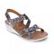 Revere Casablanca Backstrap Wedge - Women's - Silver Safari - Angle