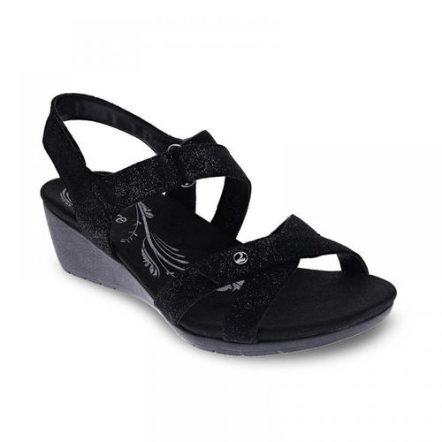 Revere Casablanca Backstrap Wedge - Women's - Midnight - Angle