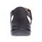 Revere Portofino Closed Heel Sandal - Women's - Onyx - Rear