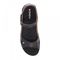 Revere Portofino Closed Heel Sandal - Women's - Onyx - Overhead