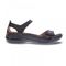 Revere Portofino Closed Heel Sandal - Women's - Onyx - Side