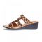 Revere Sofia Wedge Slide - Women's - Leopard - Side 2