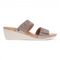 Revere Sorrento Wedge - Champagne Angle - Product View - 2