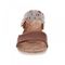 Revere Sorrento Cork Wedges - Women's - Cognac - Front
