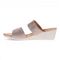 Revere Sorrento Wedge - Champagne Angle - Product View - 3