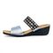 Revere Sorrento Wedge - Silver Multi - Product View - 3