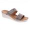 Revere Sorrento Wedge - Champagne Angle - Product View - 1