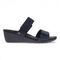 Revere Sorrento Wedge - Black Angle - Product View - 2