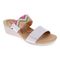 Revere Sorrento Wedge - White Multi - Product View - 1