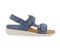 Strive Aruba Women's Comfortable and Arch Supportive Sandals - Denim - Side