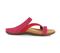 Strive Trio Women's Comfortable and Arch Supportive Sandals - Magenta - Side