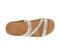 Strive Trio Women's Comfortable and Arch Supportive Sandals - Almond - Overhead