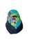 Black Clover Island Luck Hat - Tropical Adjustable Snapback - Unisex - 7 top 7 - Navy / Gold / Tropical / Navy Mesh