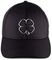 Black Clover Premium Clover FlexFit Fitted Hat - Black/White/Black - 2