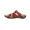 Bearpaw Kai Ii Women's Knitted Textile Sandals - 2666W Bearpaw- 614 - Red - Side View