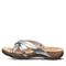 Bearpaw Fawn Women's Sandals - 2609W Bearpaw- 019 - Silver - Side View