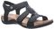 Bearpaw Ridley Ii Women's Knitted Textile Sandals - 2667W - Black