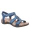 Bearpaw RIDLEY II Women's Sandals - 2667W - Blue - angle main