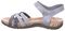 Bearpaw Meri Ii Women's Leather Sandals - 2668W - Gray Fog