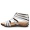 Bearpaw LAYLA II Women's Sandals - 2669W - White Metallic - side view
