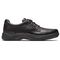 Dunham 8000 Service Men's Waterproof Plaintoe Oxford - Black - Side