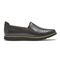 Cobb Hill Laci Twin-gore Women's Slip-on Comfort Shoe - Black Leather - Side