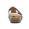 Cobb Hill Rubey Slide Women's Comfort Sandal - Taupe Multi Leather - Left Side