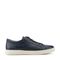 Rockport Colle Lace-to-Toe Men's Cushioned Support Sneaker - Black Leather - 1