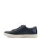 Rockport Colle Lace-to-Toe Men's Cushioned Support Sneaker - Black Leather - 4