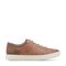 Rockport Colle Lace-to-Toe Men's Cushioned Support Sneaker - Tan Leather - 1