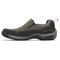 Dunham Cloud Plus Waterproof Men's Slip-on Causal Shoe - Grey - Left Side