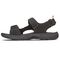 Dunham Men's Nolan Water-friendly Sandal - Black - Left Side