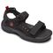 Dunham Men's Nolan Water-friendly Sandal - Black - Angle