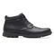 Rockport Storm Surge Men's Comfort Boot - New Black Leather - Side