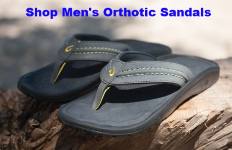 View all of the Orthotic Sandals for Men that we carry.