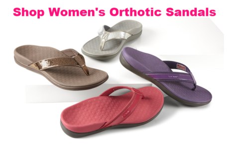 View all of the Orthotic Sandals for Women that we carry.
